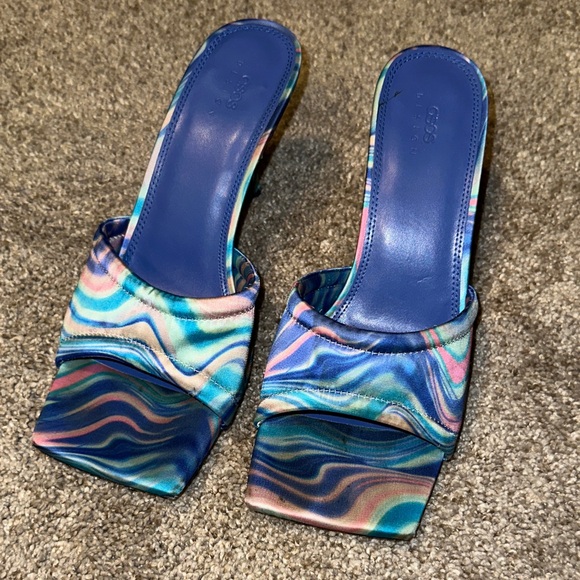 ASOS Multicolor Swirl Mules - Picture 2 of 2
